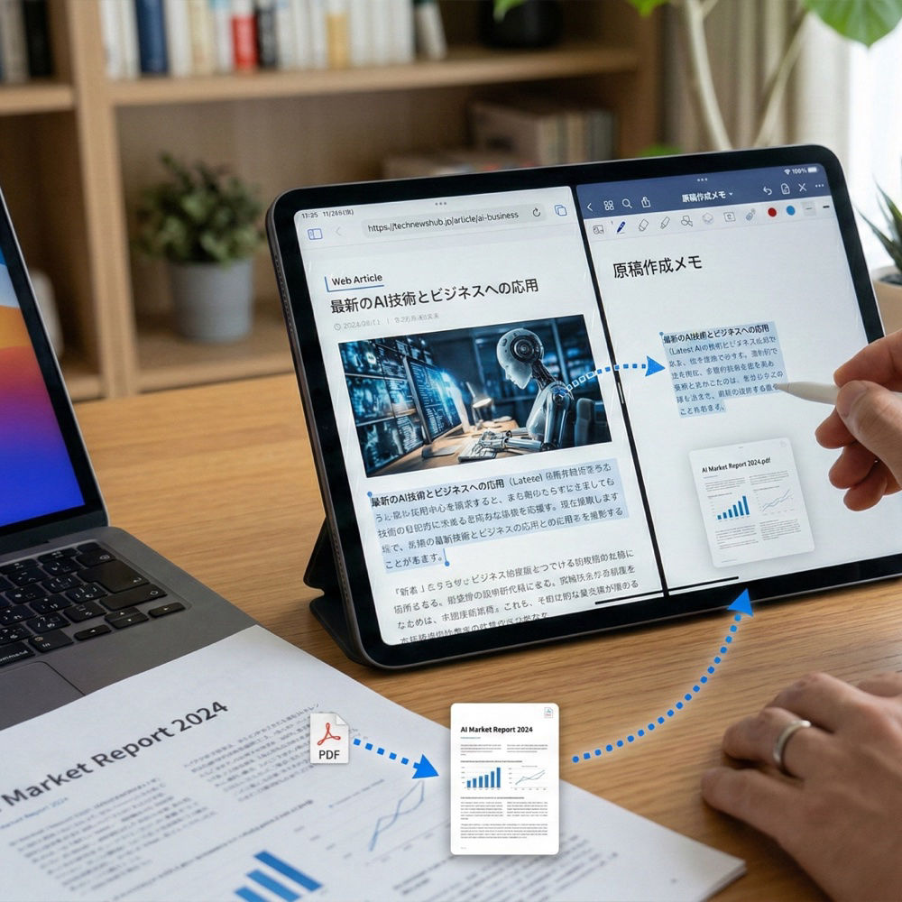 原稿を取り込む